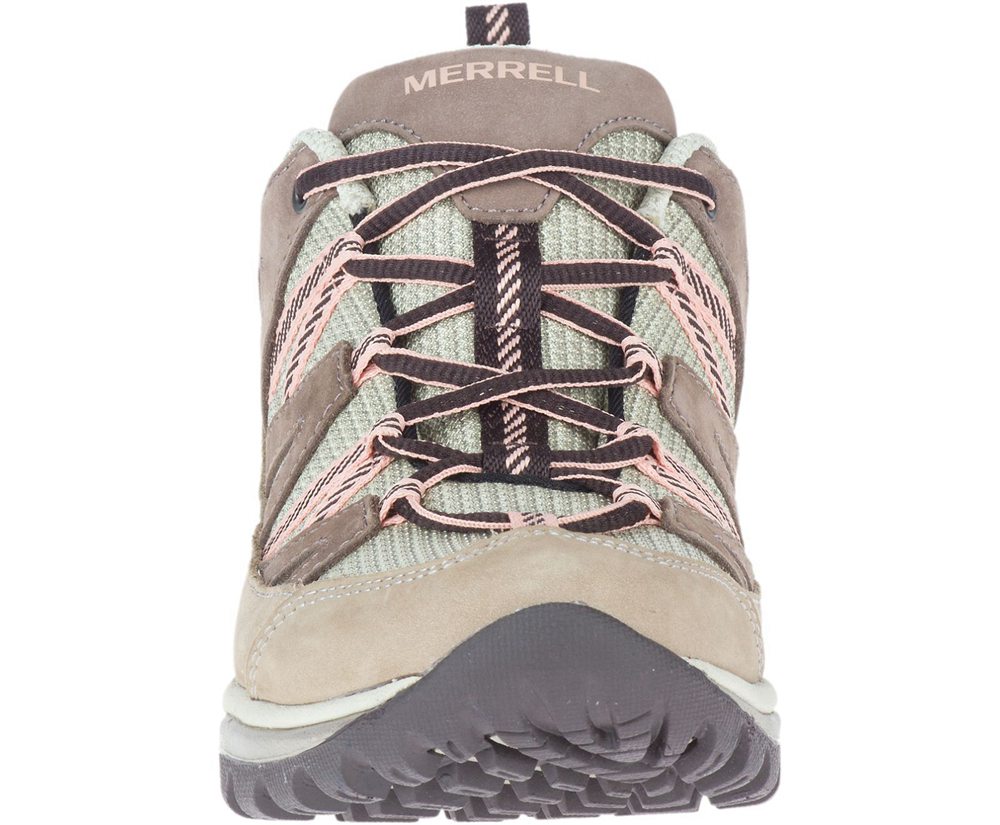 Buty Trekkingowe Merrell Damskie Szare - Siren Sport 3 Wide Width - 276591-DZU